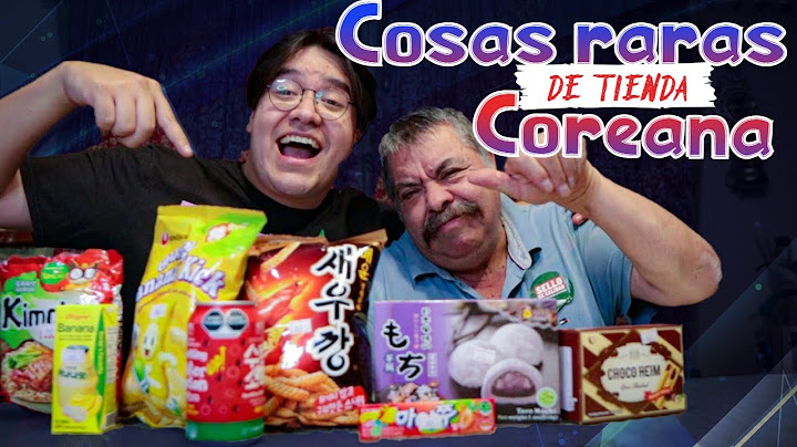 Probando COSAS EXTRAÑAS de un supermercado COREANO ft. @DonAlvaro