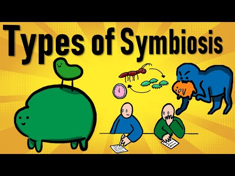 Symbiotic Relationships - Mutualism, Commensalism, Parasitism, Predation, Competition II Symbiosis