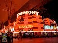 Walking tour of Fremont Street at Night in Downtown Las ...