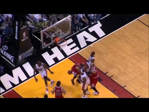 Dunk of the Night: Derrick Rose (6ft.3) UNREAL One...