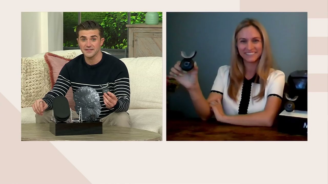 Moon Oral Beauty LED Teeth Whitening Device &amp; Strips on QVC