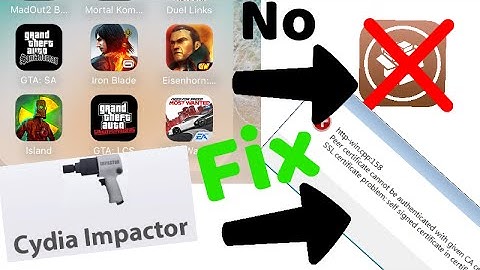 install ipa no jailbreak + Fix Cydia impactor certificate error