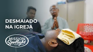 Desmaiado na Igreja