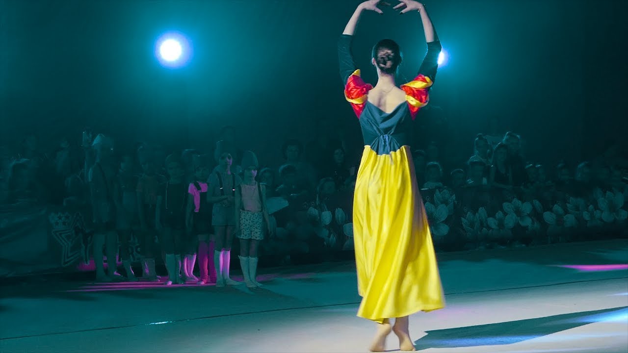 Наталья Старикова танцует с гномами Гала Концерт Olympic Stars 2018 Rhythmic Gymnastics