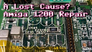 A1200 Repair after Failed Recapping Attempt