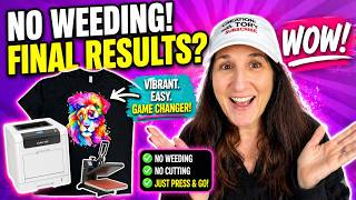 How to Make Shirts with iColor 560 White Toner Printer | No Weeding!