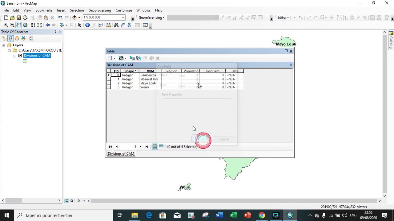 How To Create, Edit And Delete Fields In An Attribution Table In Arcgis Software?