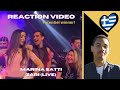 Reaction  marina satti  zari live performance