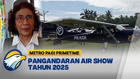 Kontribusi 20 Tahun Susi Air di Transportasi Udara - [Metro Pagi Primetime]
