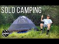 My First Time SOLO CAMPING - Amazon / Walmart Gear - IDAHO