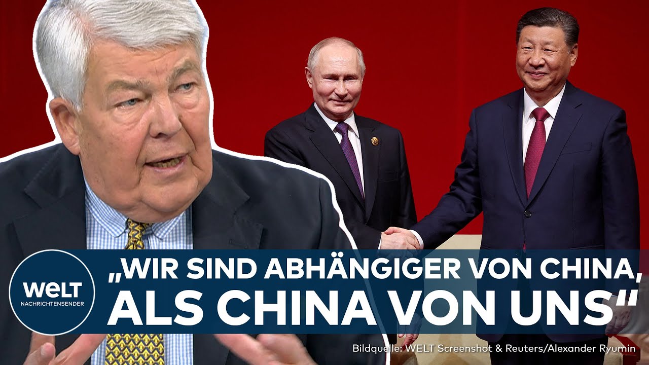 Putin in China: Plötzlich umarmt Xi den russischen Präsidenten