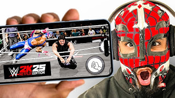 FIRST TIME Playing WWE 2K25 Netflix Edition!