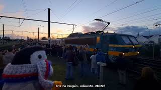 🐧 Adieu NMBS/SNCB M4! (arrival + departure) @ 🇧🇪 - 28 February 2026