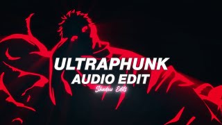 ultraphunk - crazy mano, dashie & isxro『edit audio』