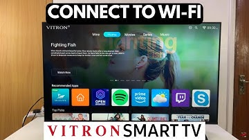 How To Connect Vitron Smart TV To Wi-Fi Network