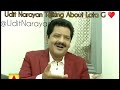 Capture de la vidéo Udit Narayan Talking About Lata Mangeshkar Udit Narayan Singing Lata Mangeshkar Songs With Him Live