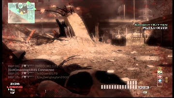 MW3 Infected MOAB Fail SYNC  PG13 Hacker Public Match