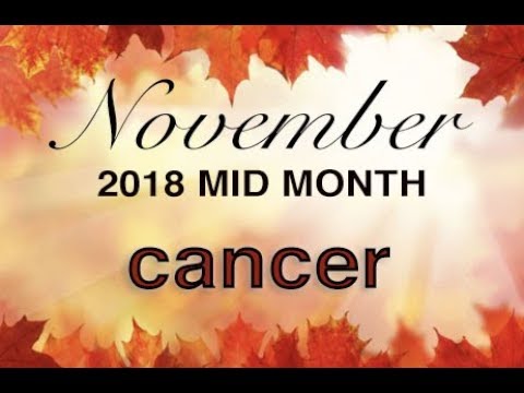 CANCER After It Ends You Will Be With Friends MID November 2018