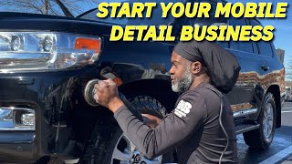 Mobile Auto Detailing: You Have Enough To Start