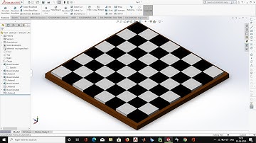 CHESS BOARD |  SOLIDWORKS TUTORIAL #1