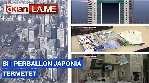 Si i perballon Japonia termetet