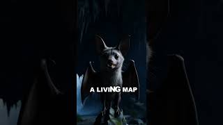 Why bats never crash in total darkness… 🦇😳 #animals #facts #nature #shorts #viral