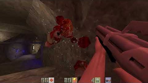 Quake 2 Ground Zero  Nightmare difficulty  Unit 1 Tectonic Stabilizer