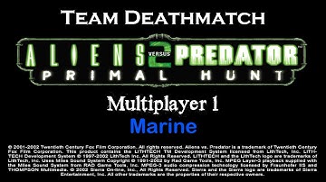 Aliens vs. Predator 2: Primal Hunt (2002) - Multiplayer 1 - 1080p 60FPS