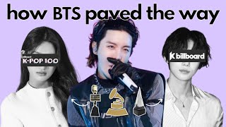 bts paved the way, why is it so hard to accept it?