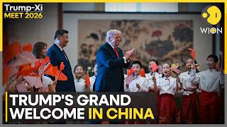 Xi Jinping Gives Trump A Grand Welcome: Red Carpet Reception, 21-Gun Salute | WION