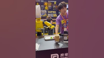 Would you accept a fully automated ai barista? #robot #realwaystomakemoneyfromhome