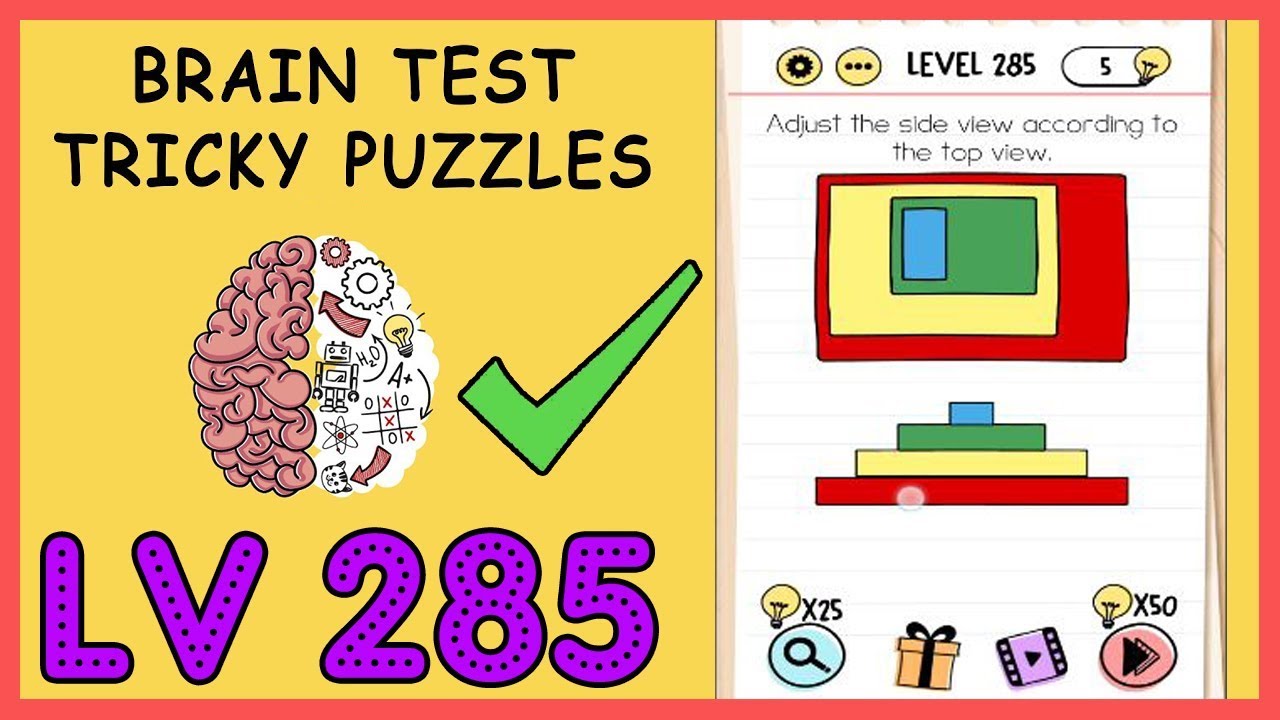 Ответы головоломки brain. Brain Test 285. Brain Puzzle tricky Test. Brain Test 281. 285 Уровень BRAINTEST.