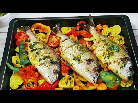 Video: Pesce Con Marinata Di Verdure