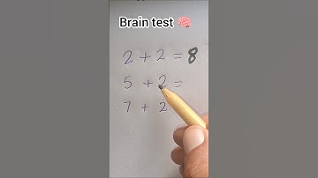 Brain test | IQ test #maths #puzzle #iqtest