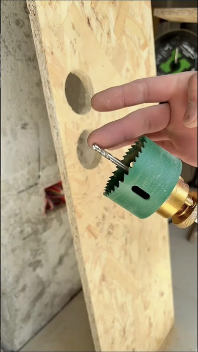 Quick😱release connecting rod hole saw solves⚙️th proble#HardwareTools#Hole cutter#High performance