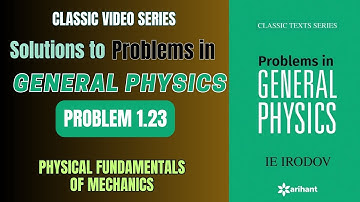 I E Irodov Problem 1.23 | Problems in General Physics | #kinematics #ieirodovsolutions