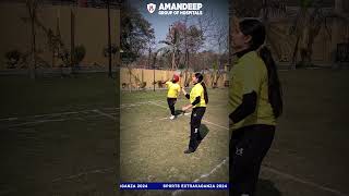 Annual Sports Day 2024 Highlights | Badminton Match | Amandeep Nursing College | Amandeep Hospital