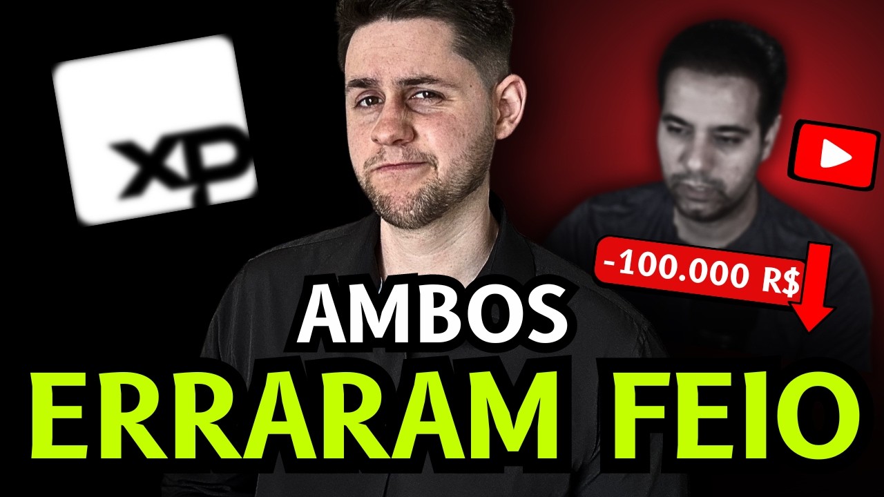 Youtuber perde R$ 100 mil com recomendação duvidosa da XP