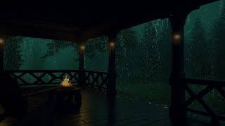 Thunderstorm Over the Pines – Rain Sounds for Sleep and Stress Relief