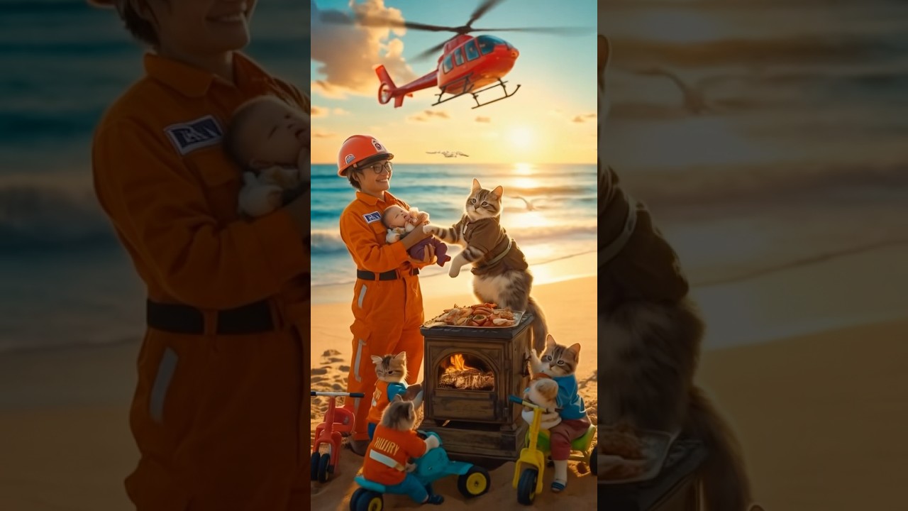 Ragdoll Cat Saves Baby After Plane Explosion 