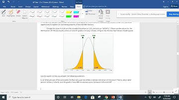 AP Stat - 2.2 Density Curves & Normal Distribution Day 1