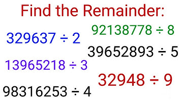 Find the remainder | Basic remainder theorem PART 3 | GMAT | CAT | SAT | ACT | GRE | BANK PO