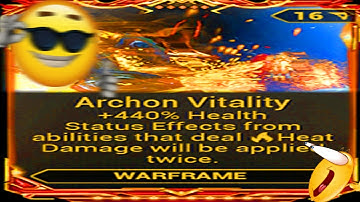 archon vitality is balanced