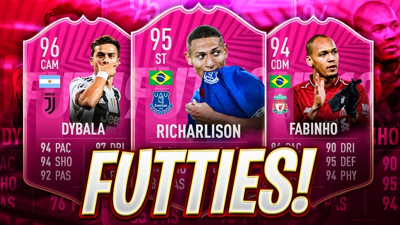 Futties Cards Free Packs Sbcs Fifa 19 Fifa Video Team Fifa