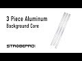 3 Piece Aluminum Background Core