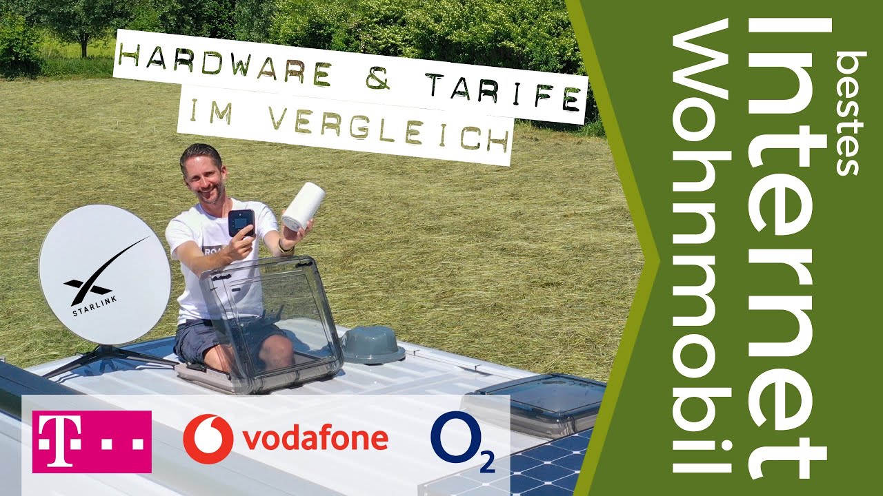 Bestes Internet im Wohnmobil - Hardware und Tarife im Vergleich