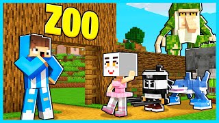 MIPAN \u0026 ZUZUZU BUAT KEBUN BINATANG UNTUK BRAINROT DI MINECRAFT! BESAR BANGET