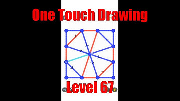 One Touch Drawing Level Stage Niveau Nivel Yровень 67. Solution