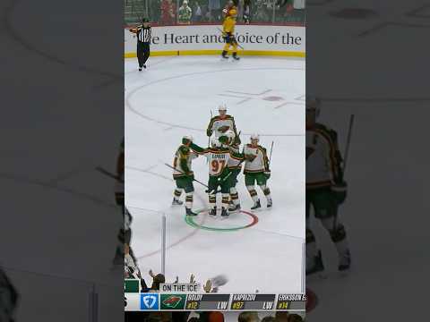 Kirill 🤝 Power Play Goal #kirillkaprizov #nhl #mnwild