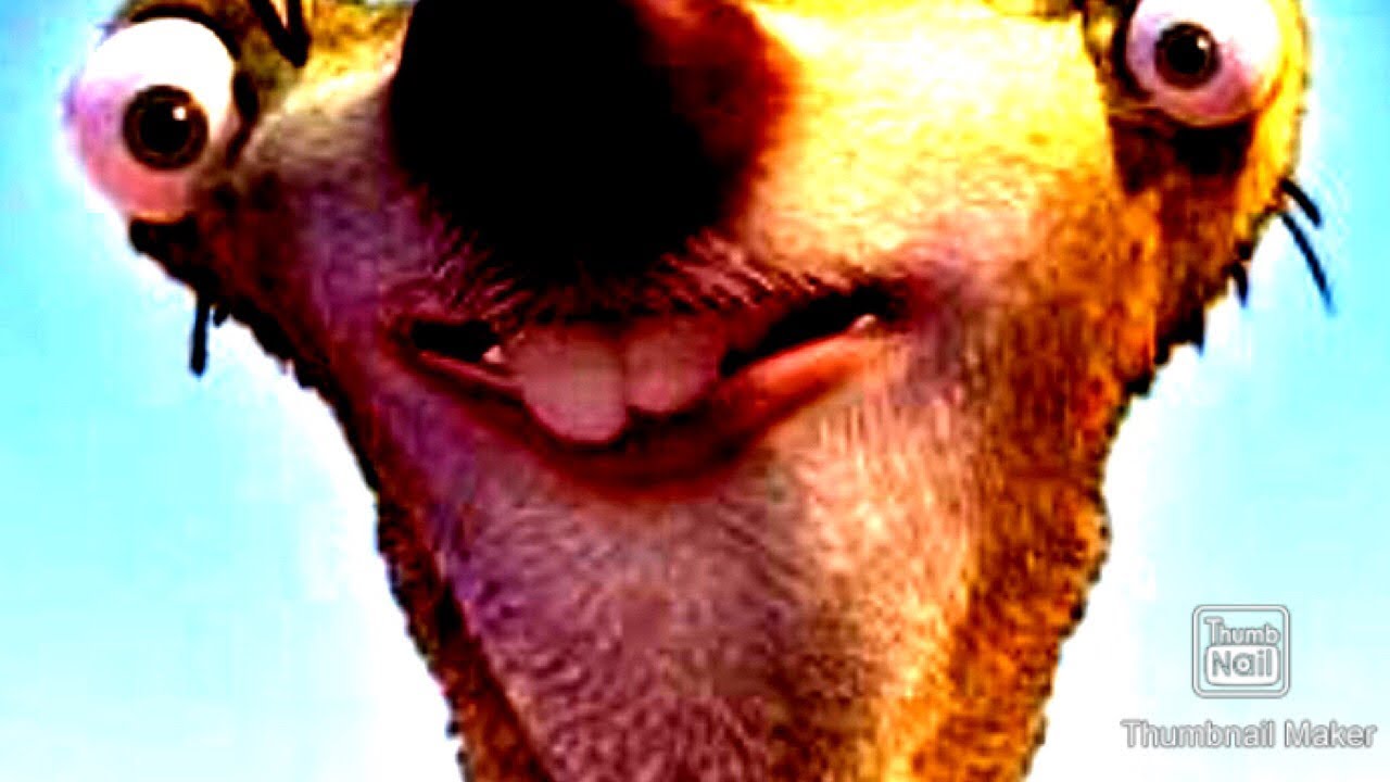 Melon scene from ice age but at 3x speed and reverse YouTube